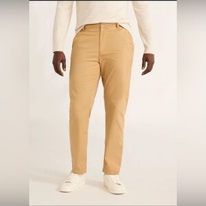 Free Assembly Carmel Twist Men’s Commuter Pants, Size Medium